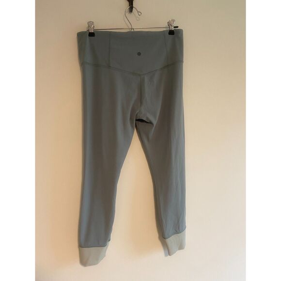 Athleta Elation Rib 7/8 Tight Legging in Seafoam Blue Green SIZE LARGE - Picture 7 of 8